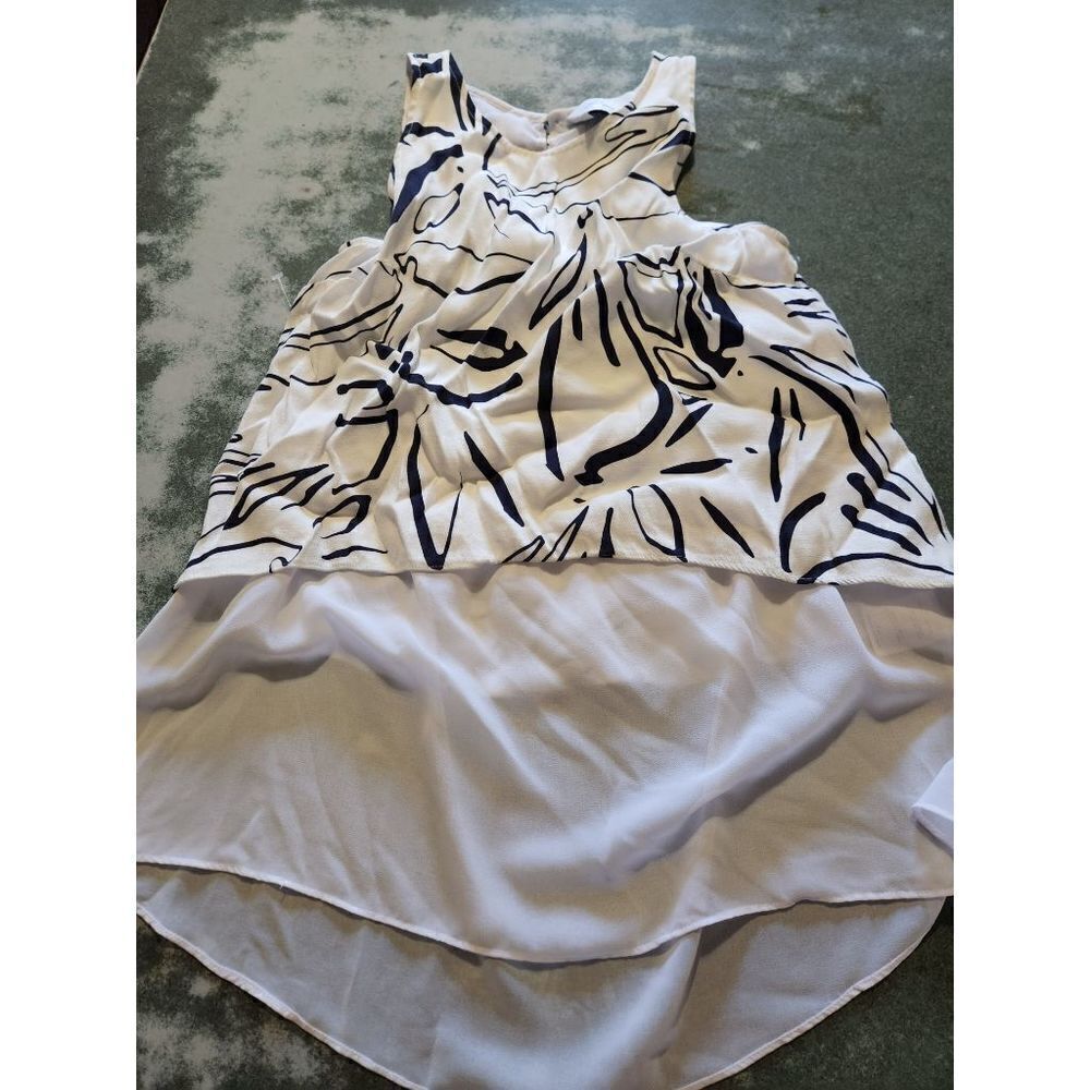 viktoria & woods black and white top dawn sz 1